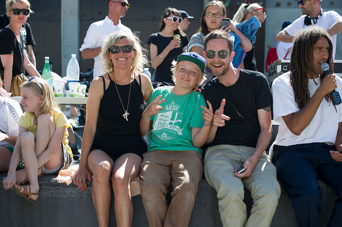 William and Family at Copenhagen Open 2015