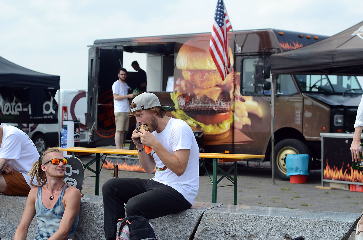 Food Truck at adidas Skate Copa at Berlin