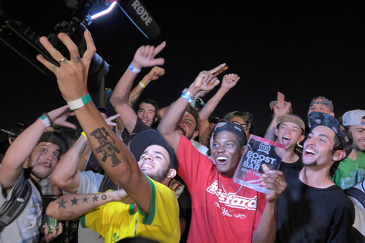 Boost Winner at adidas Skate Copa at Sao Paulo