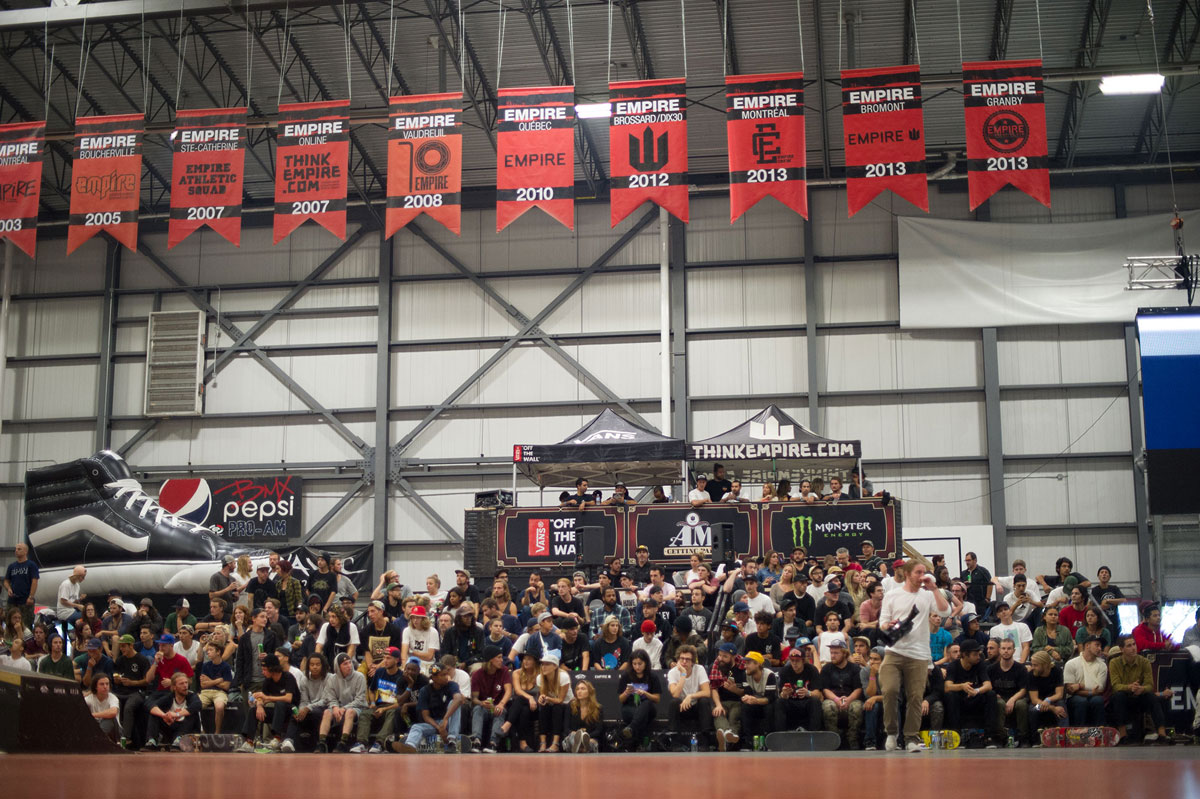 The Crowd at The Boardr Am at Montreal