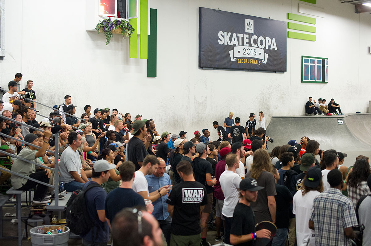 The Crowd at adidas Skate Copa Global Finals 2015