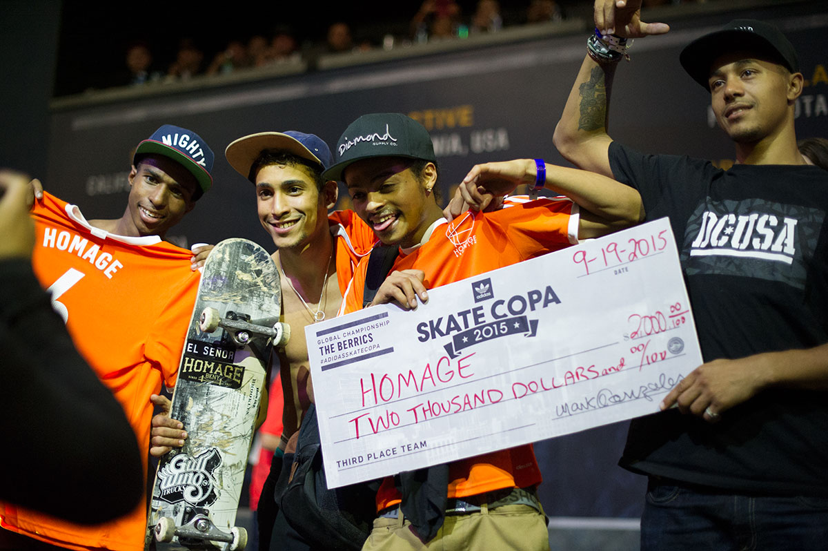 Homage at adidas Skate Copa Global Finals 2015