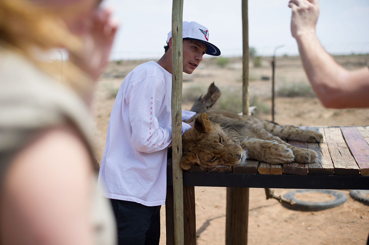 Tom and Lion at Kimberley Diamond Cup 2015