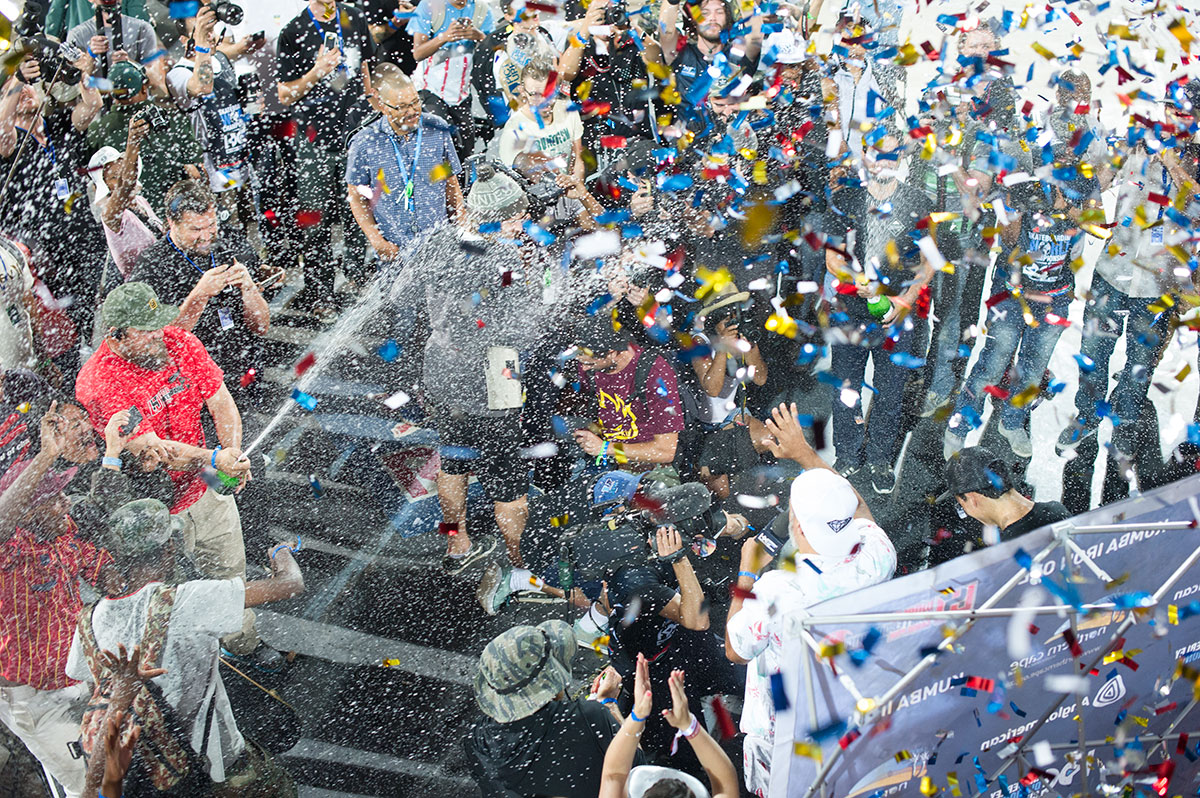 Confetti Cannon at Kimberley Diamond Cup 2015