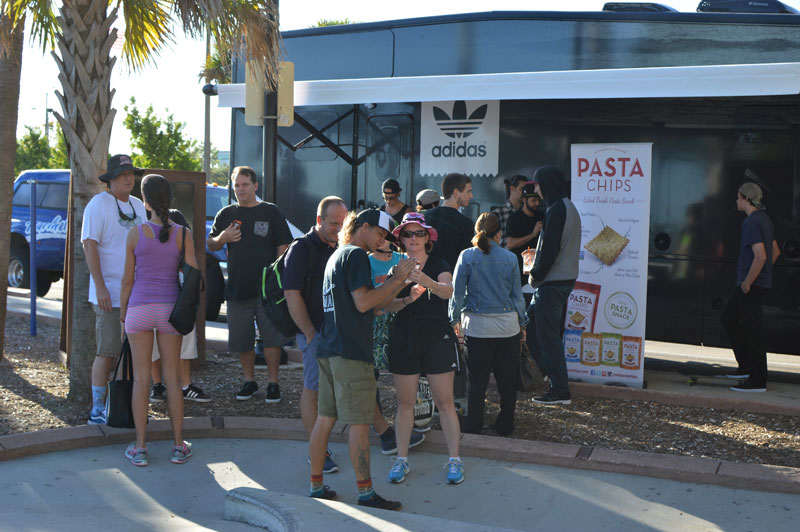 Registration at Grind for Life at Bradenton 2015