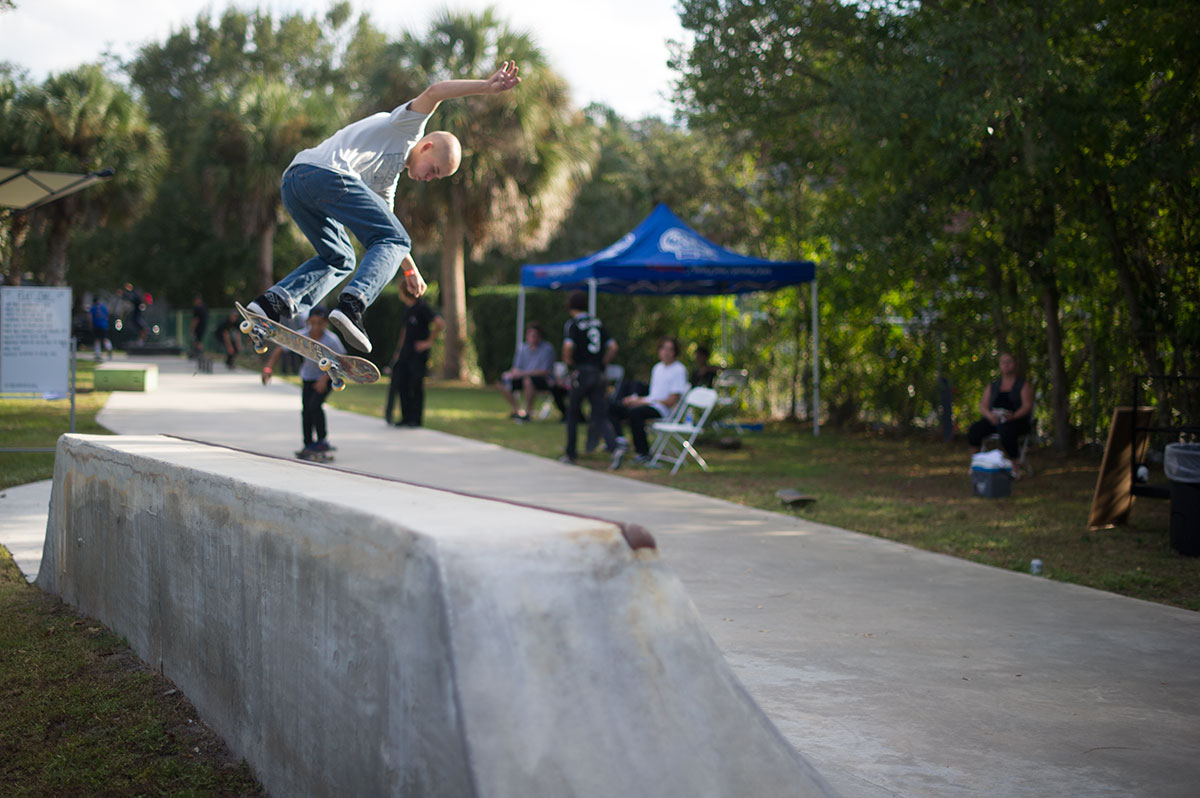 Backside Ollie at The Boardr BBQ at the Dream_Driveway