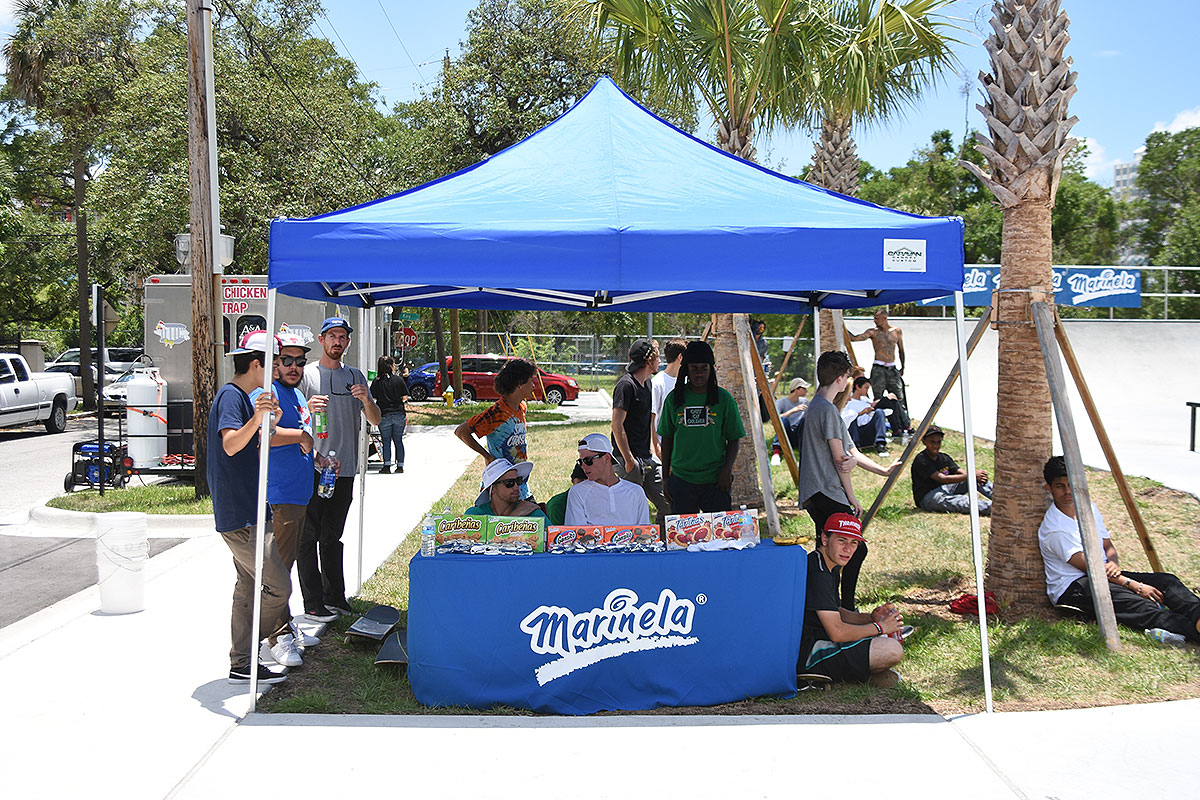 The Boardr Am at Tampa - The Tent