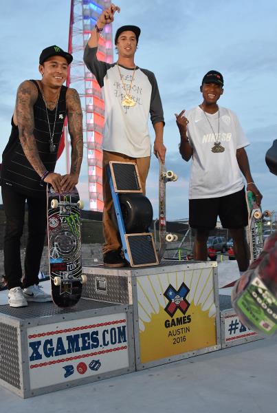 The Boardr Am Season Finals at X Games - Pro Medals