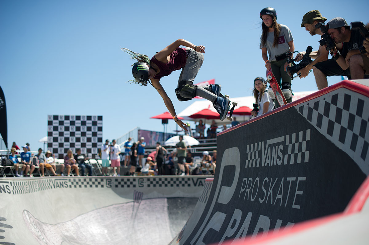 Vans Pro Skate Park Series at Huntington - Backside Ollie