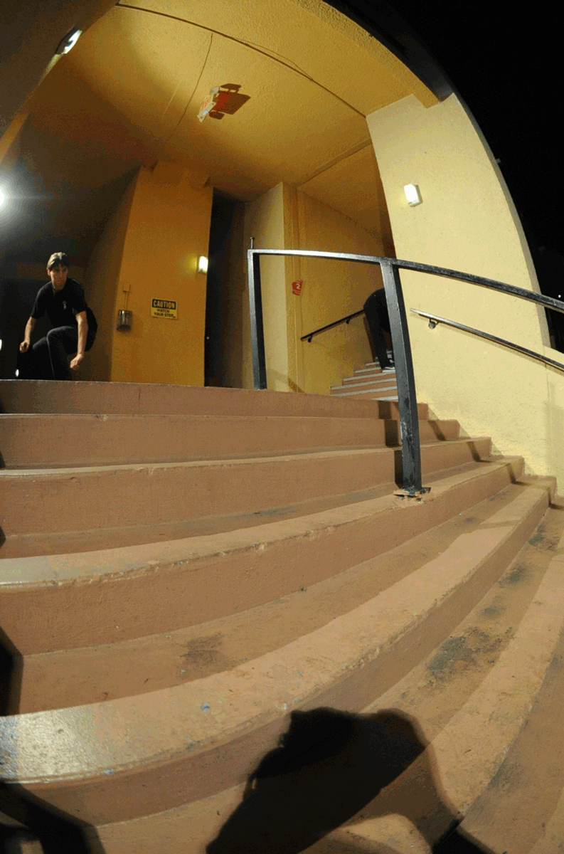 Chaz in the Streets - Nollie Board