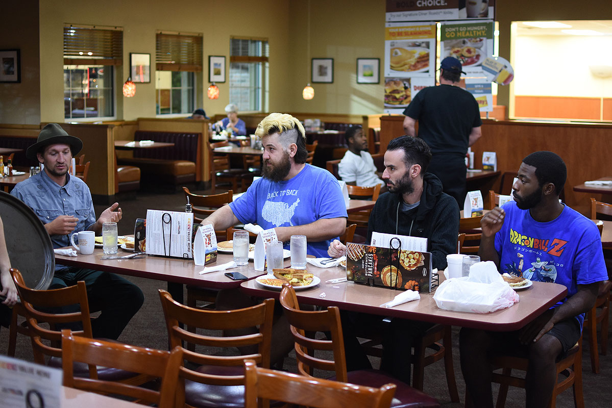 Road Trip to Boston - Truck Stop Dinner Time