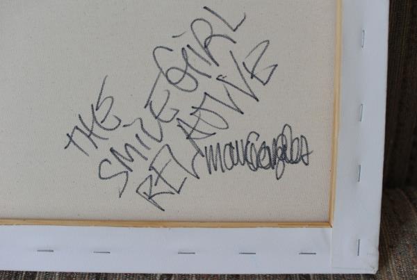 Mark Gonzales Christmas Gift Signature