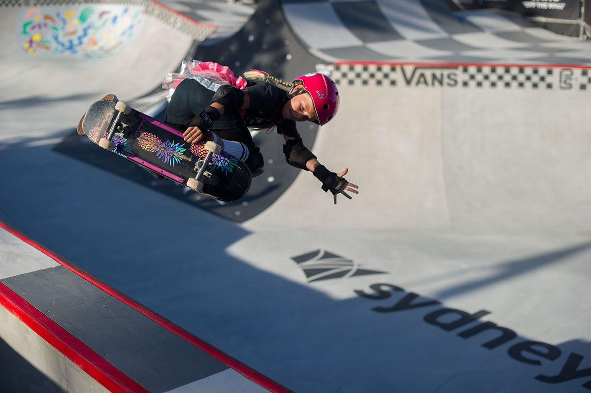 Vans Park Series Australia - Ruby Backside Air