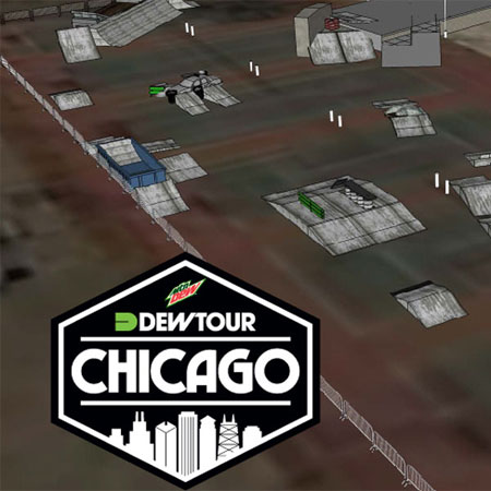 Dew Tour in Chicago and Los Angeles in 2015