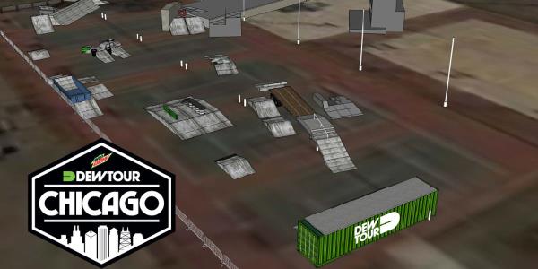 Dew Tour in Chicago and Los Angeles in 2015