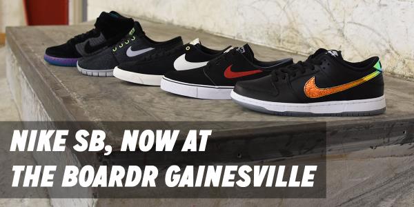 Welcome Nike SB to The Boardr Gainesville