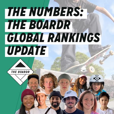 Skateboarding Global Rankings Update