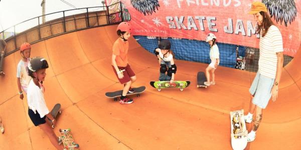 Nora and Friends Community Skate Jam at Levitate