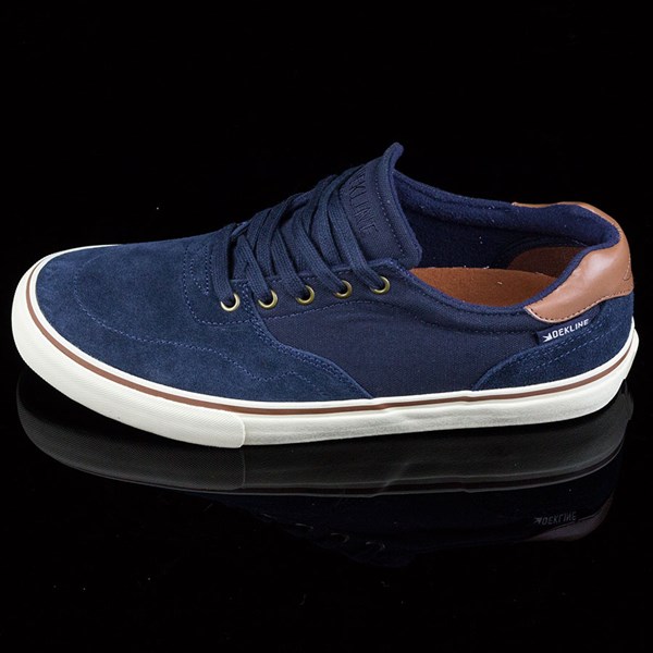 Wayland Shoes Navy, Antique In Stock at The Boardr