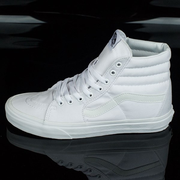 Sk8-Hi Shoes True White In Stock at The Boardr