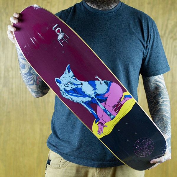 Rhiannon On Nimbus 5000 Deck Oxblood In Stock at The Boardr