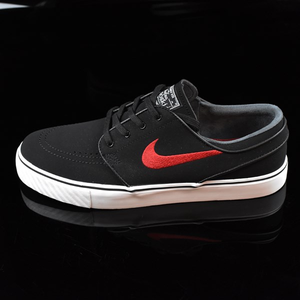 stefan janoski black red
