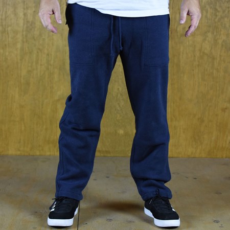 levis skateboarding striped work pant in navy