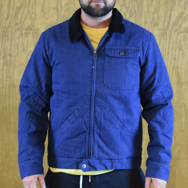 Brixton X Independent Suspension Jacket Denim In Stock at The Boardr