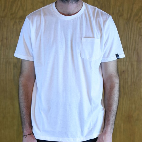 Standard Pocket T Shirt White In Stock at The Boardr