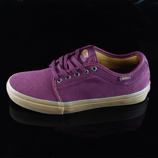 purple chukka low vans