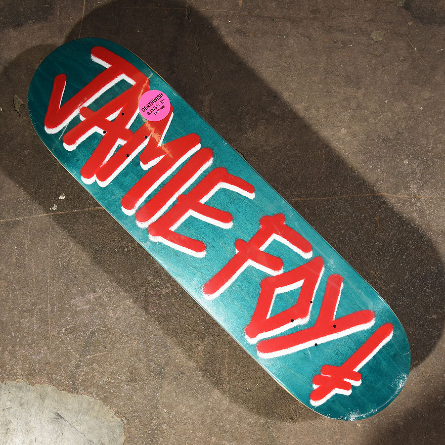 Jamie Foy Gang Name Deck Pink, Teal In Stock at The Boardr