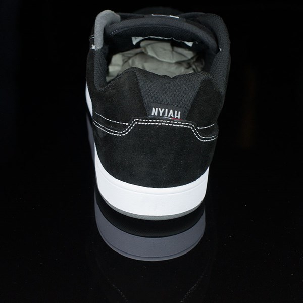 nyjah huston shoes black and white