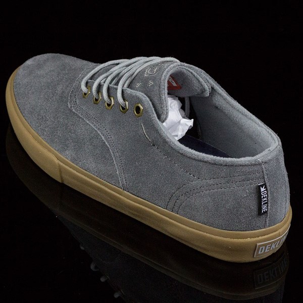 Jaws Shoes Mid Grey, Gum In Stock at The Boardr