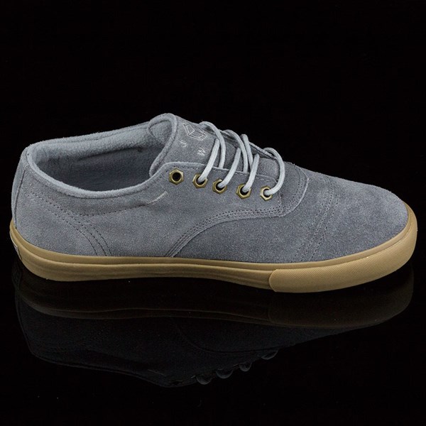 Jaws Shoes Mid Grey, Gum In Stock at The Boardr