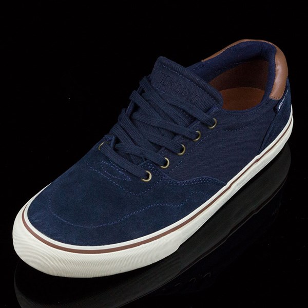 Wayland Shoes Navy, Antique In Stock at The Boardr