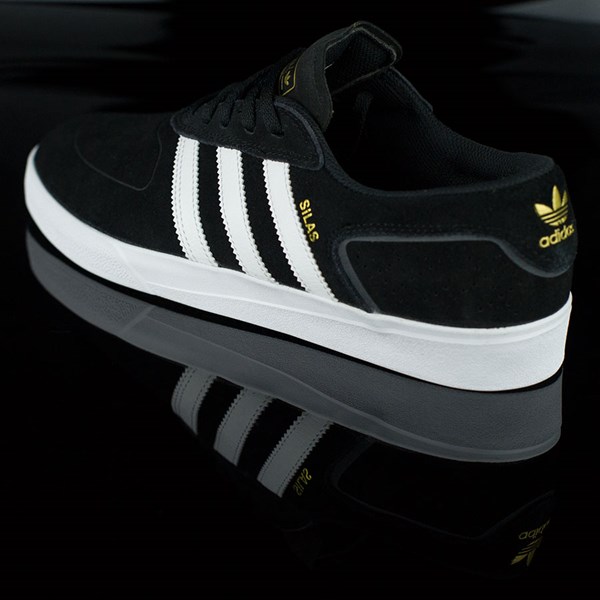 Silas Vulc ADV Shoes Black, White In Stock at The Boardr