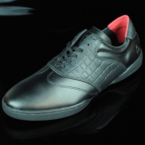 Dylan Rieder Shoes Black Leather, Crocodile In Stock at The Boardr