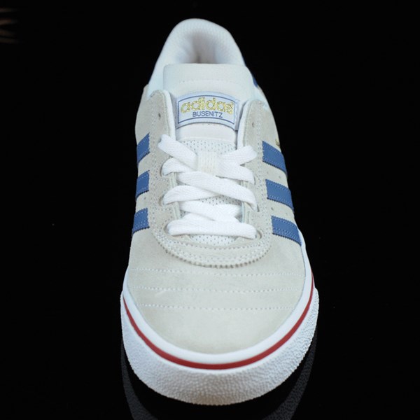adidas busenitz vulc ii blue red & white shoes