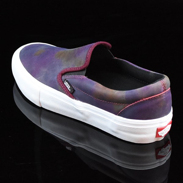 Slip On Pro Shoes Tie Dye, White In Stock at The Boardr