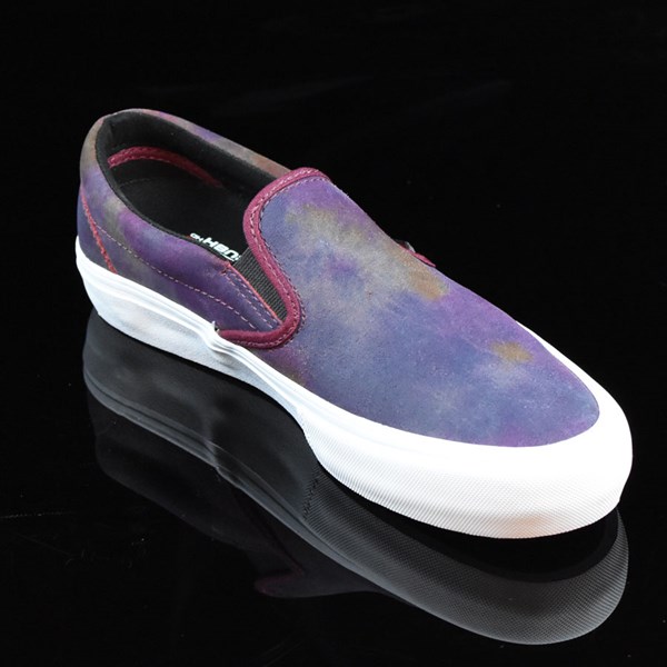 Slip On Pro Shoes Tie Dye, White In Stock at The Boardr