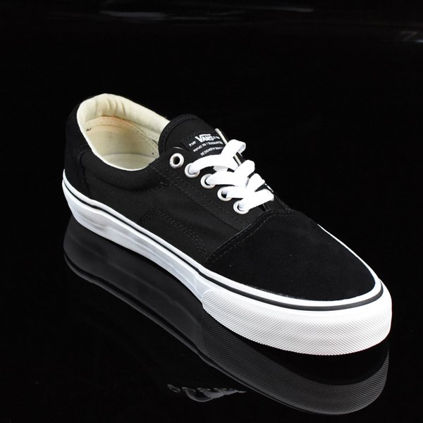 Rowley Solos Shoes Black, White In Stock at The Boardr