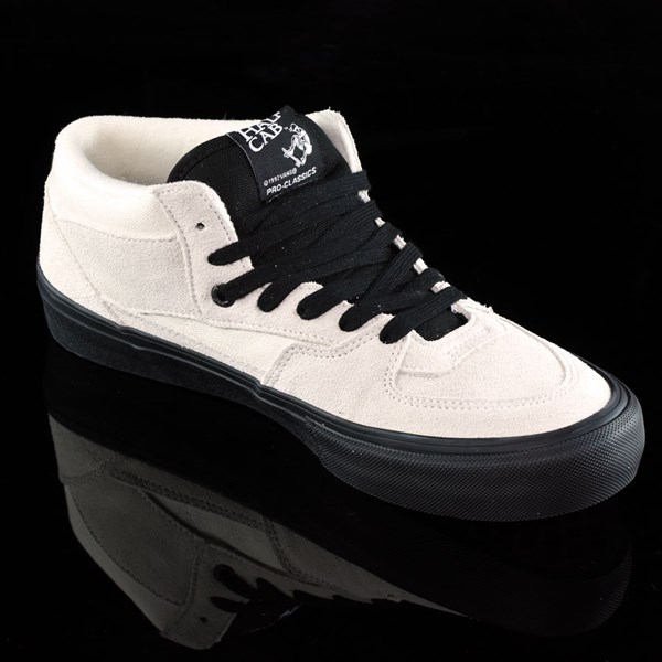 white leather half cabs
