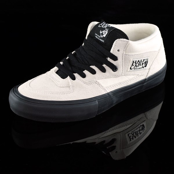white leather half cabs