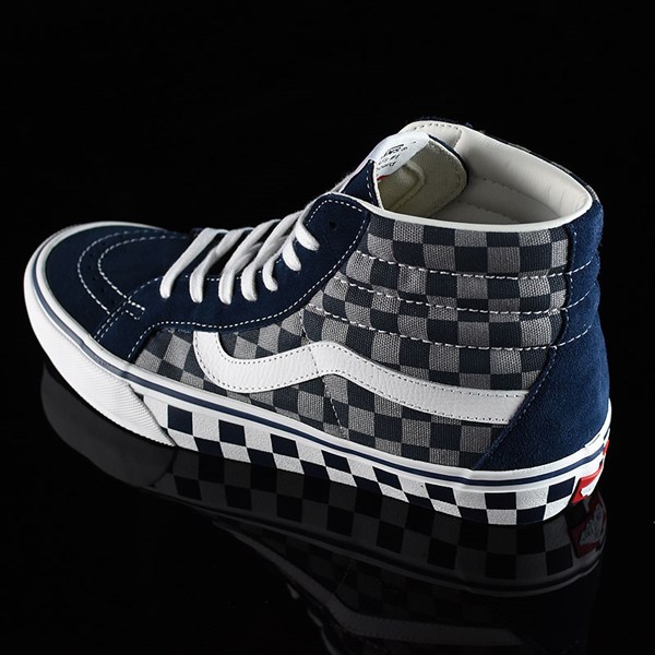 64 Sports Checkerboard sk8 hi pro shoes Combine with Best Outfit